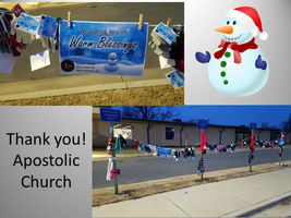 Thank you Apostolic Church on Landers Road