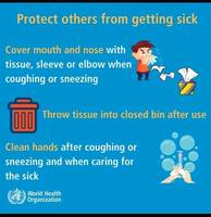 Information from Nurse Brook about protecting friends and family from the virus