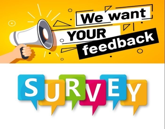 We want your feedback Survey