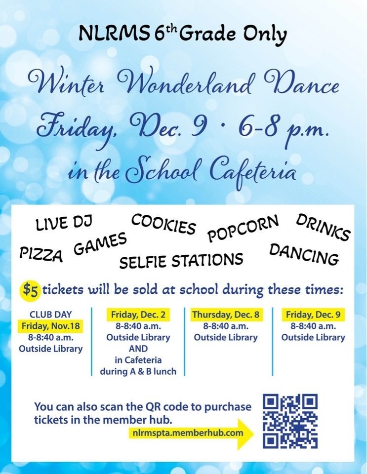 Winter Wonderland Dance Flyer